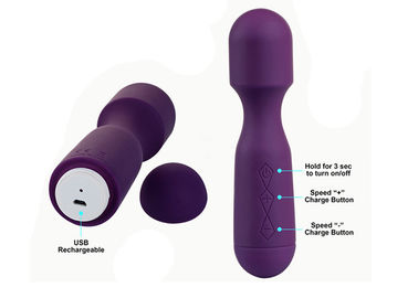 Electric Mini Silicone Magic Wand Vibrator Sex Toy AV Vibrator for Women