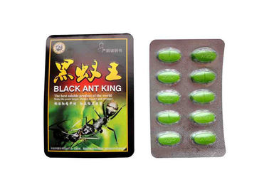 カプセルごとの黒い蟻王Natural Herbal Enhancement Pills 3800mg