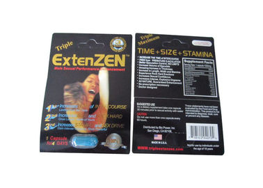 強力な三倍のExtenZENの自然な草の男性のリビドーはEnhacementの丸薬を改良する